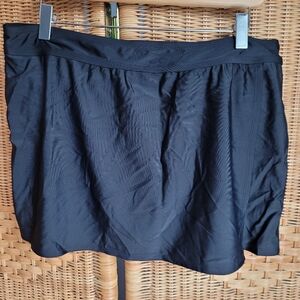 Basic Black Swim Skirt